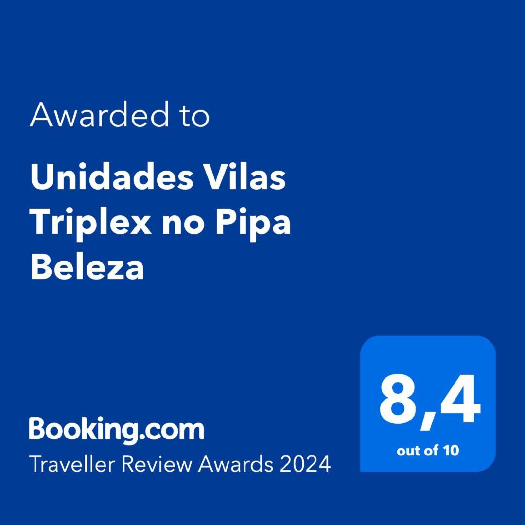 Unidades Vilas Triplex No Pipa Beleza Praia de Pipa Extérieur photo